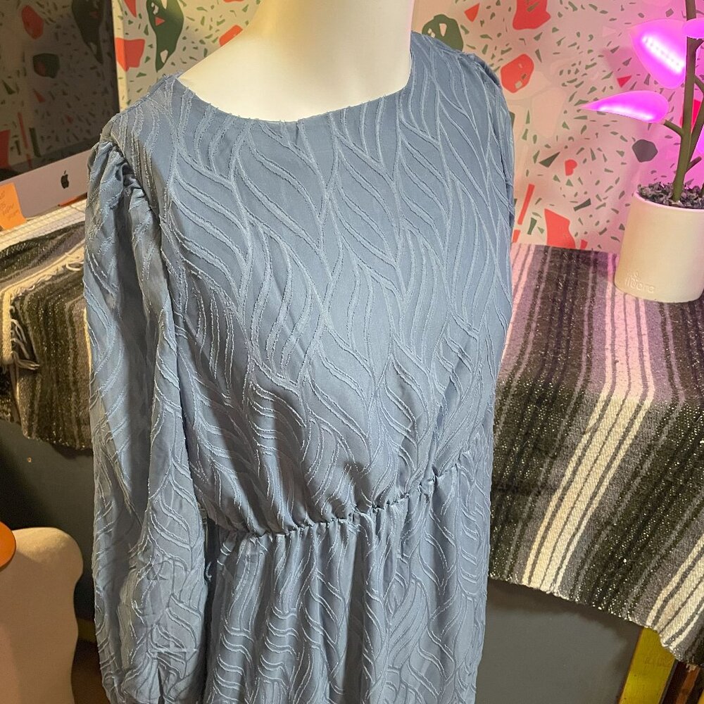 Unlabeled Corn Blue Dress - XL